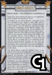 Rogal Dorn - The Emperor's Champion (h)